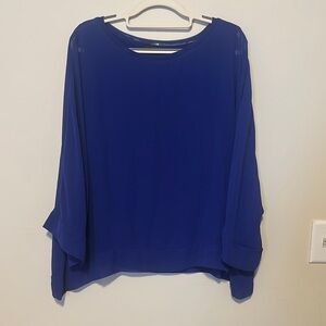 Worthington Royal Blue Women's Blouse